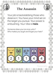 Personality Cards for ultra-fast Character Generation!